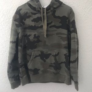 J Crew Camo Hoodie